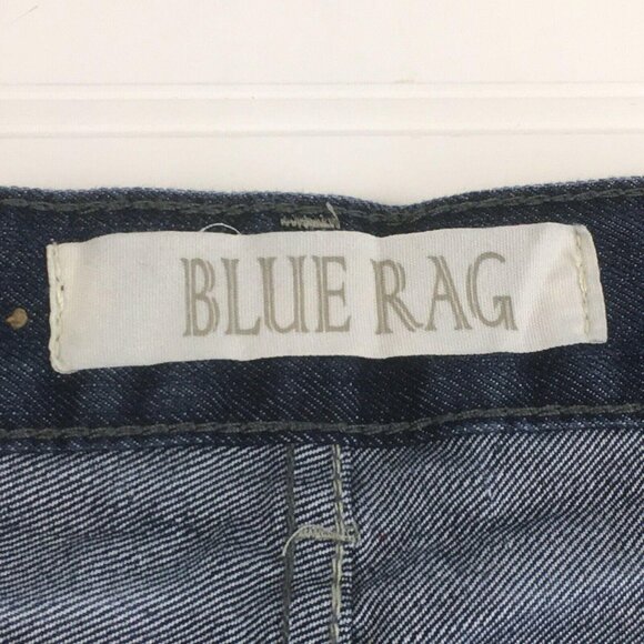 Mens Blue Rag Brand Distressed Straight Leg Jeans Size 32 - Picture 4 of 7